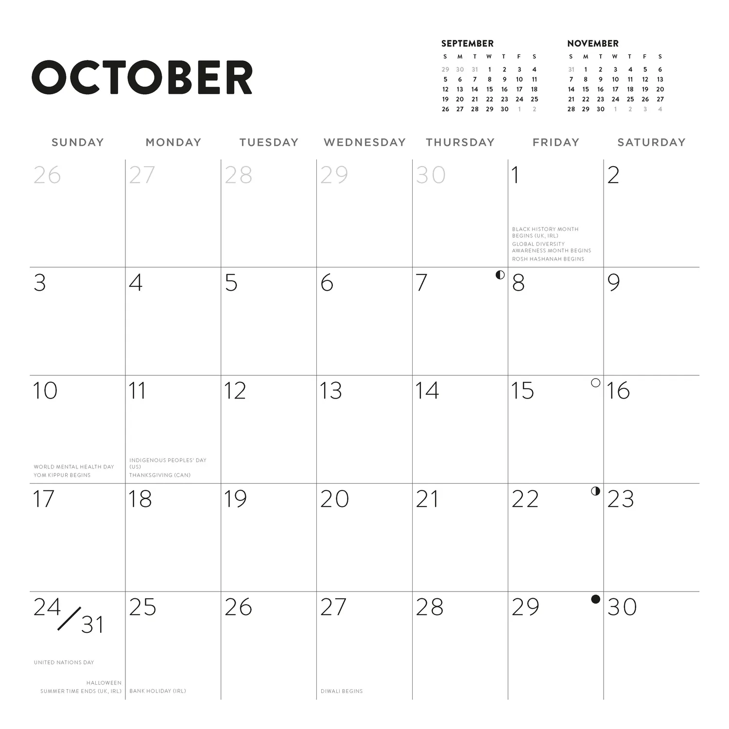 LEGO 2027 veggkalender tolv måneder minibuild