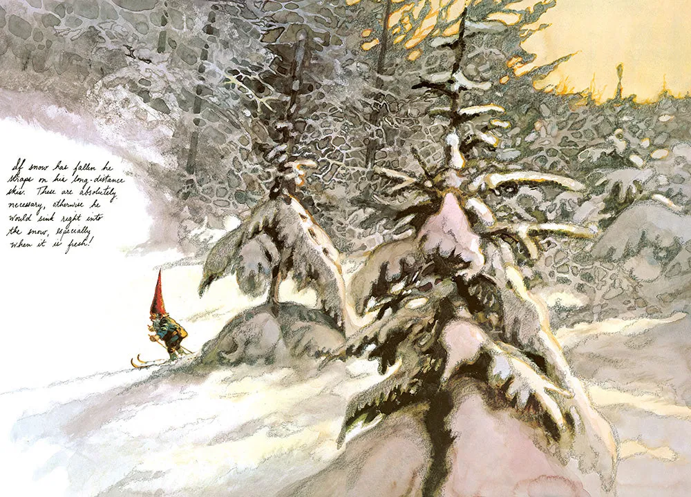 Abrams and Chronicle Gnomes innbundet bok illustrert klassiker