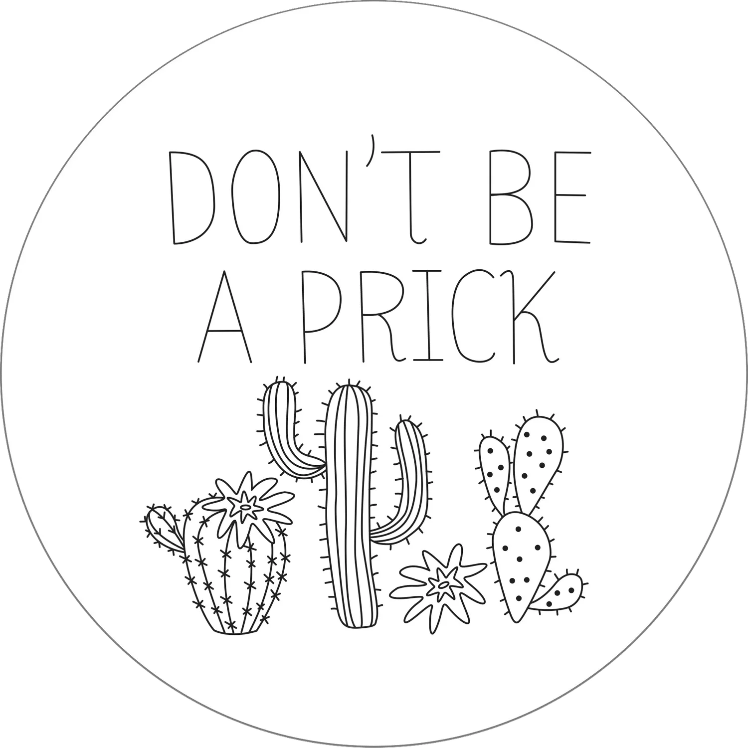 Peter Pauper Press Snarky Embroidery strykemønster 10 stk broderi