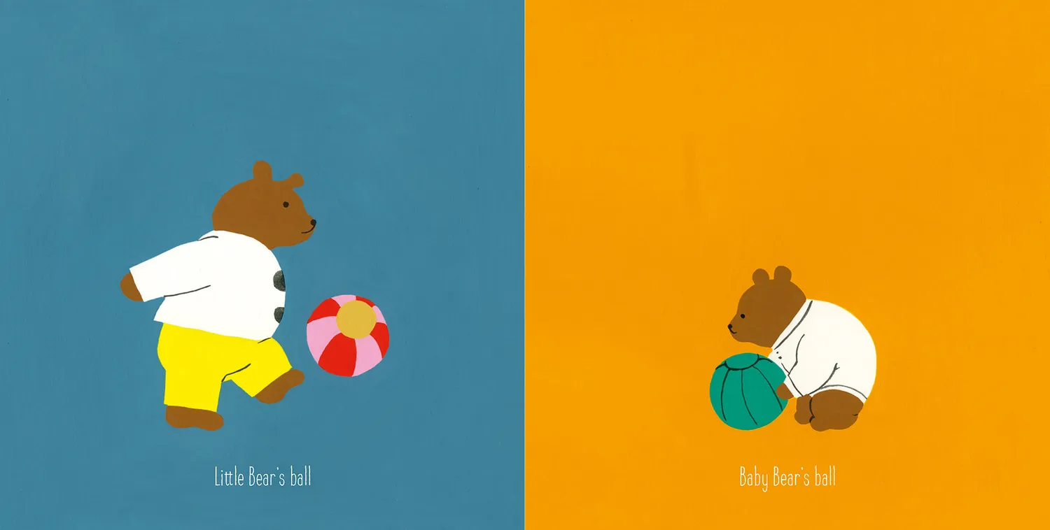 Abrams Little Bear Baby Bear pekebook småbarn