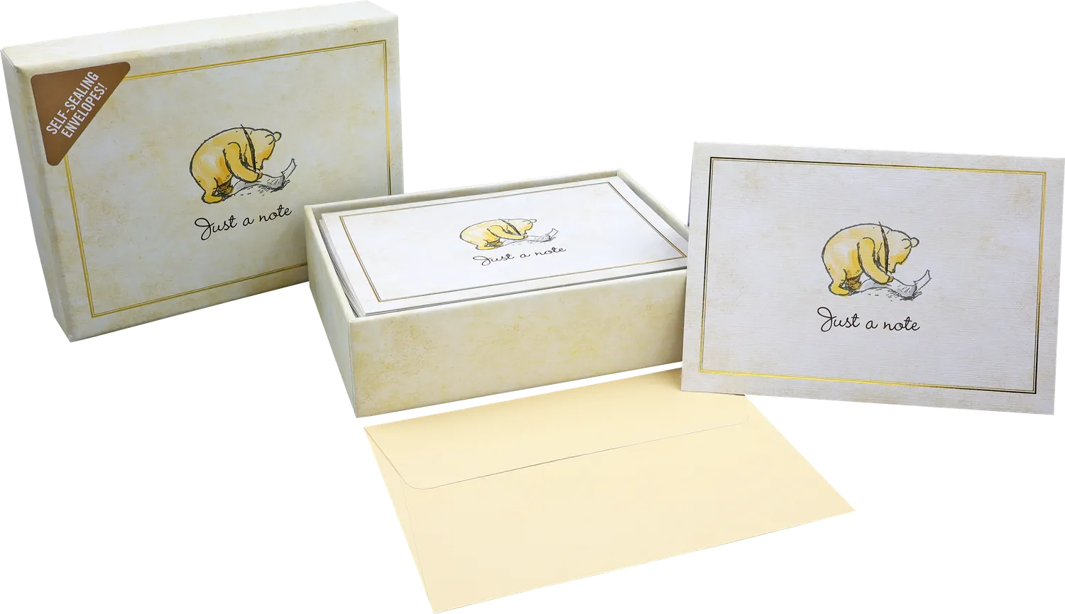 Peter Pauper Press Winnie-the-Pooh notatkort 14 stk konvolutt