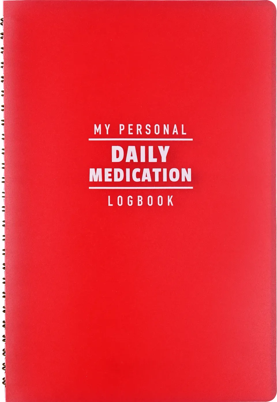 Peter Pauper Press Daily Medication loggbok stor skrift