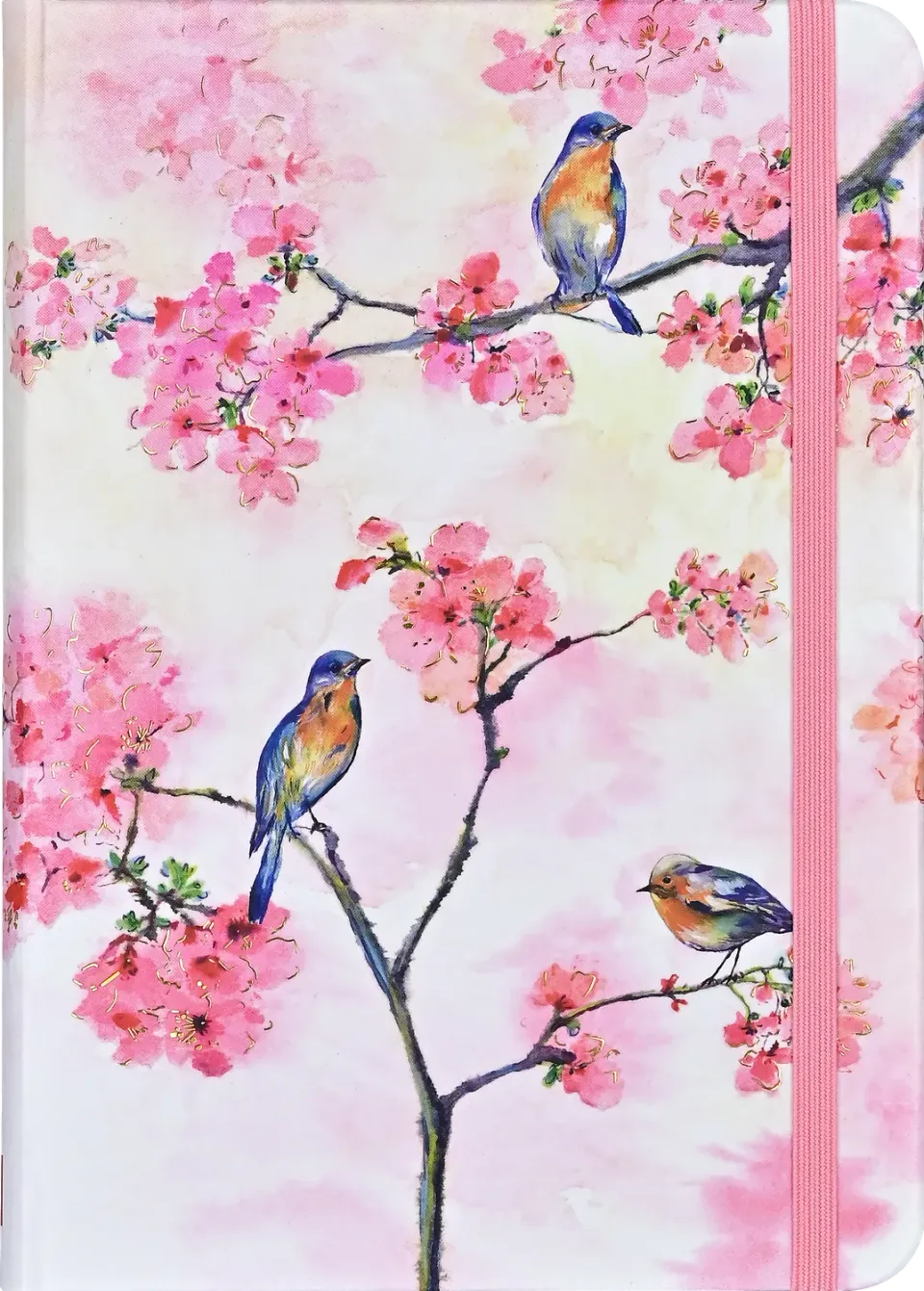 Peter Pauper Press Cherry Blossoms notatbok liten linjert