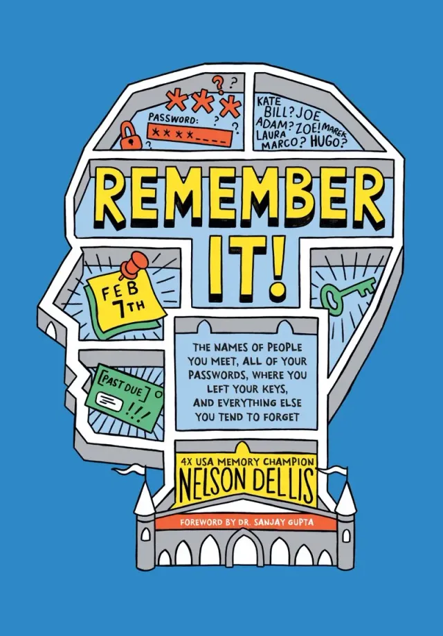 Remember It! pocketbok Nelson Dellis hukommelse