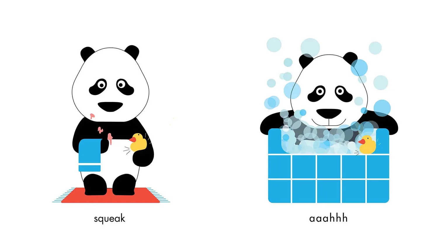 Abrams and Chronicle Grammar Zoo Onomatopanda pekebok 2–4 år