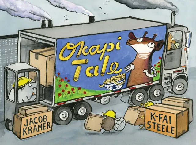 Abrams and Chronicle Okapi Tale barnebok innbundet 6-10 år