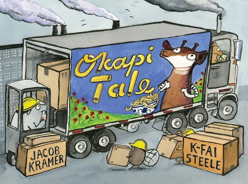 Abrams and Chronicle Okapi Tale barnebok innbundet 6-10 år