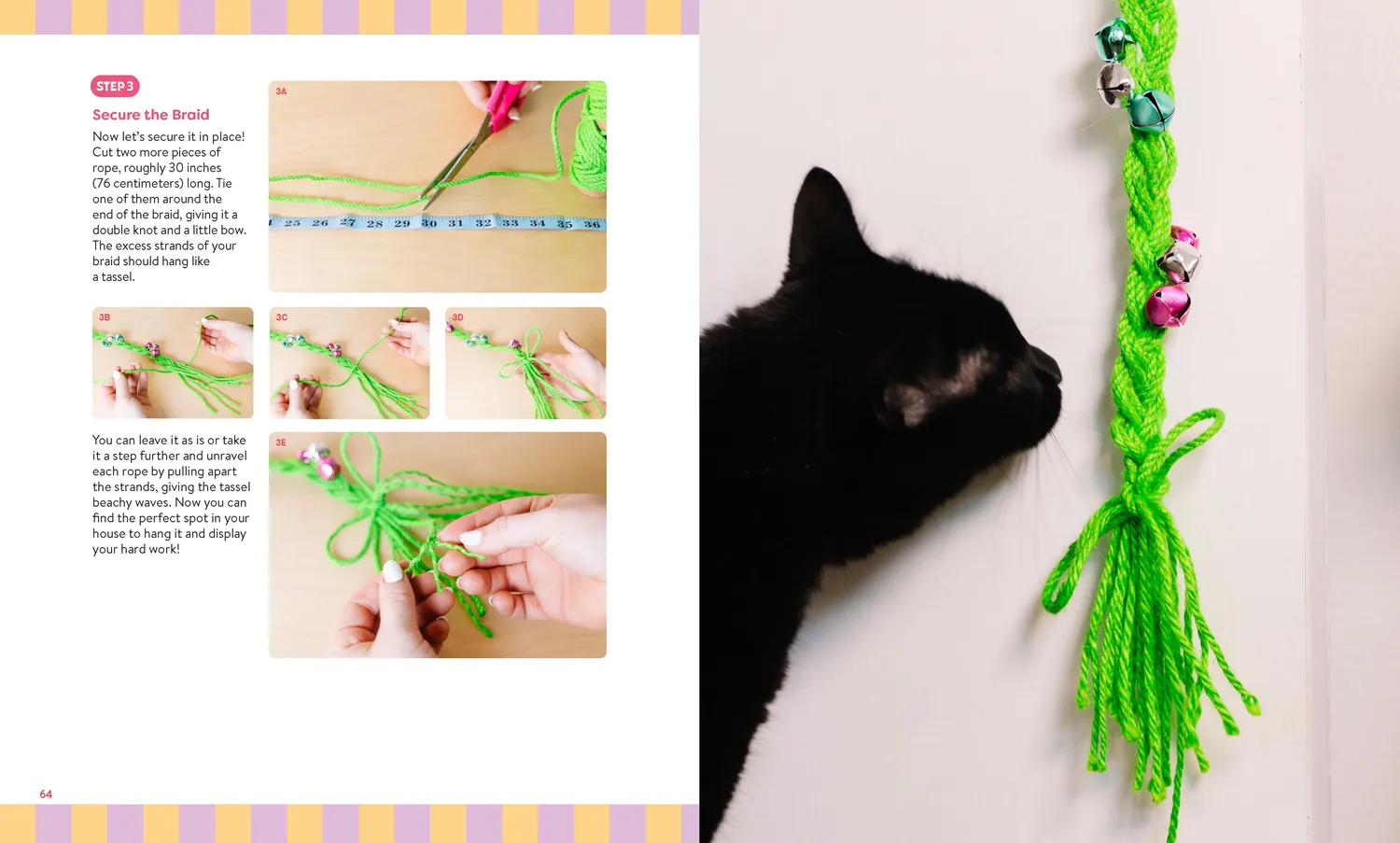 Abrams Crafting for Your Cat innbundet hobbybok katt