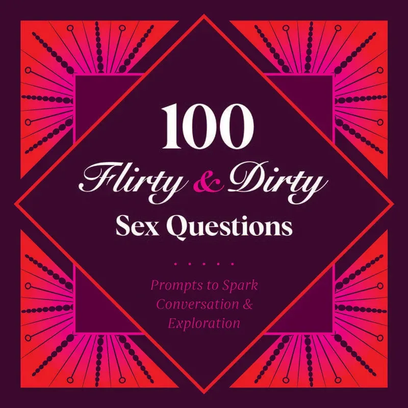 Chronicle 100 Flirty & Dirty Sex Questions kortstokk parsamtale