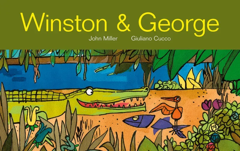 Enchanted Lion Winston og George innbundet bildebok