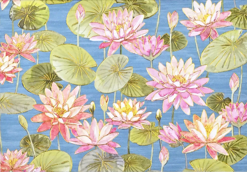 Peter Pauper Press Water Lilies Note Cards 14 kort