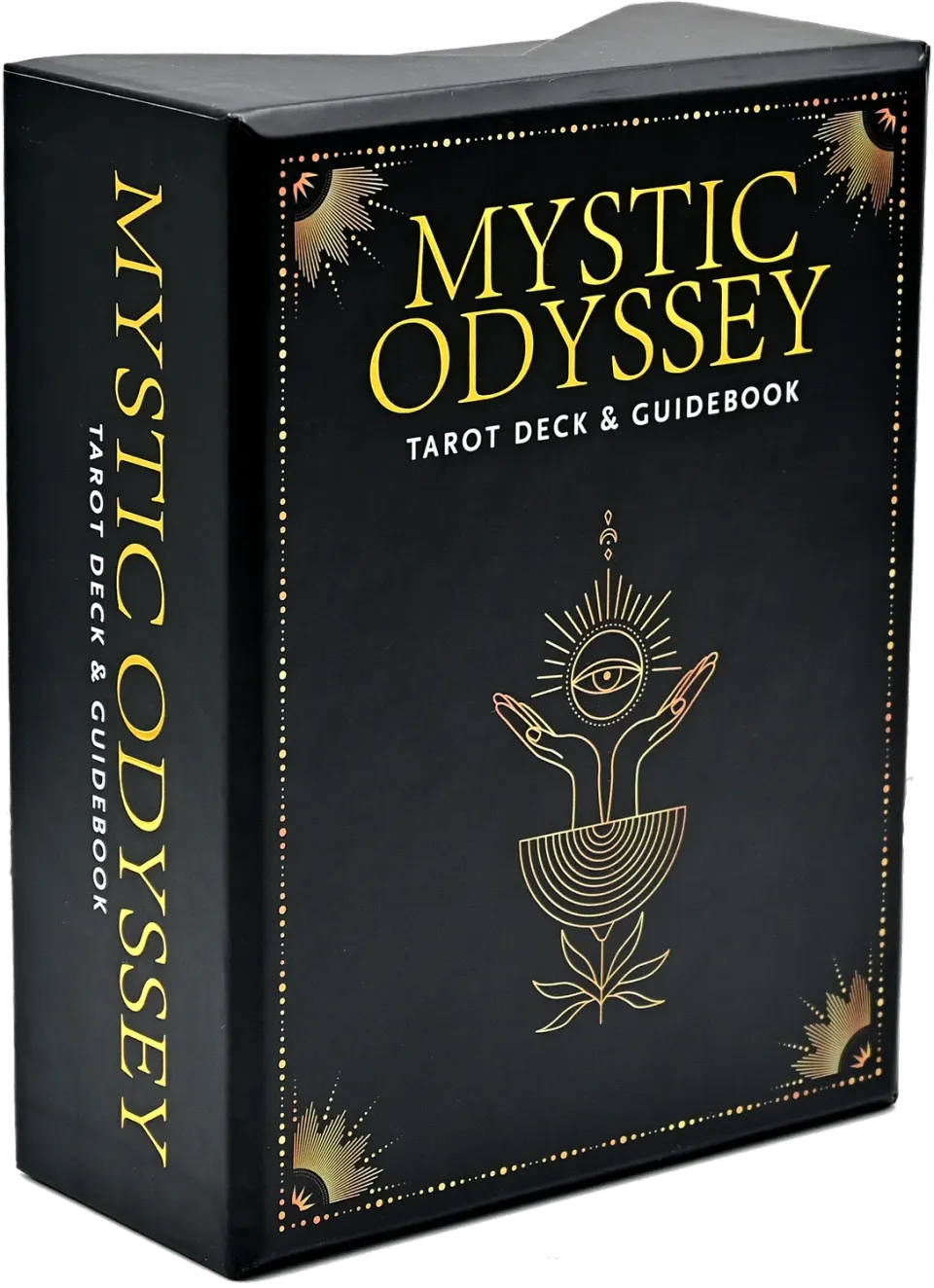 Peter Pauper Press Mystic Odyssey tarotkort 78 kort svart