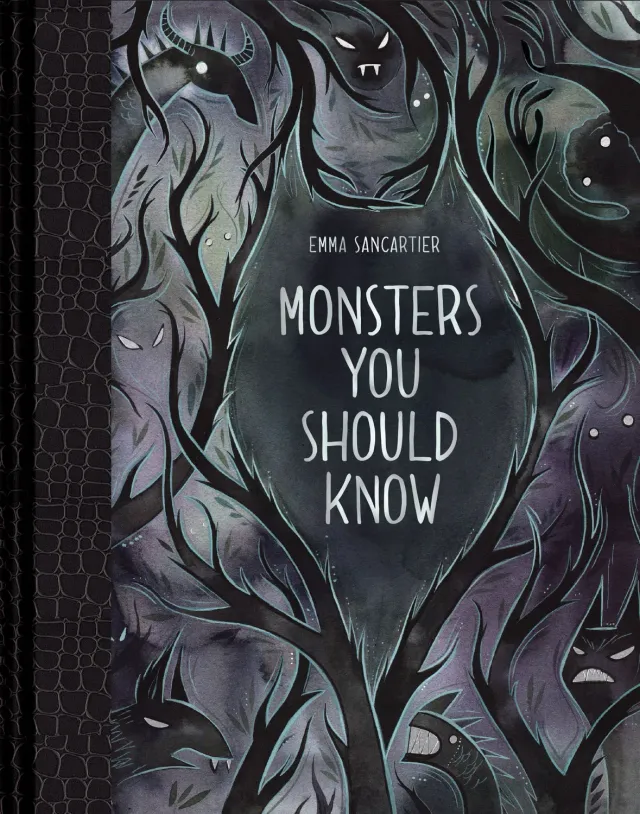 Monsters You Should Know monsterbok innbundet Halloween