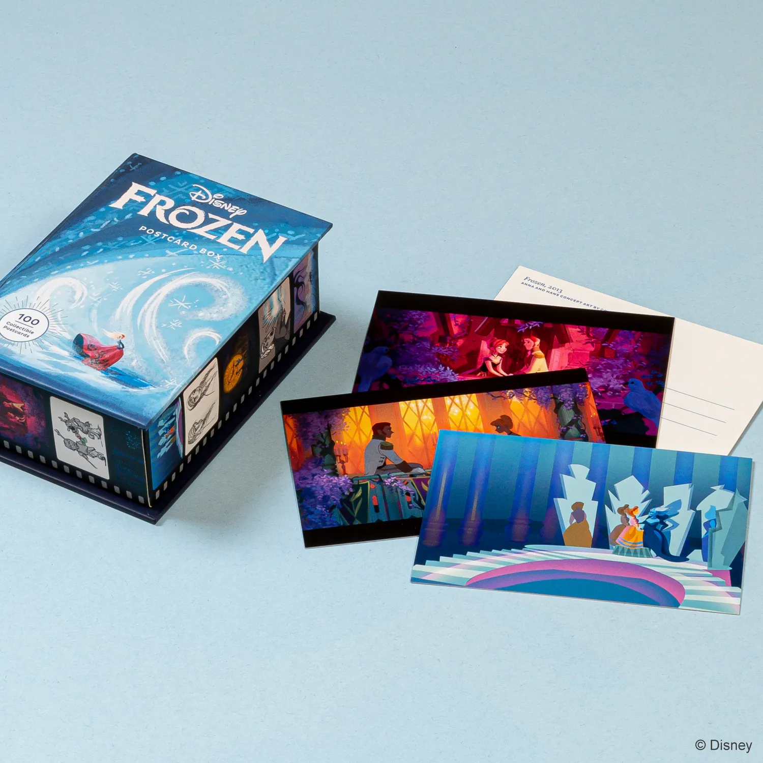 Chronicle Disney Frozen postkortboks 100 konseptkunst