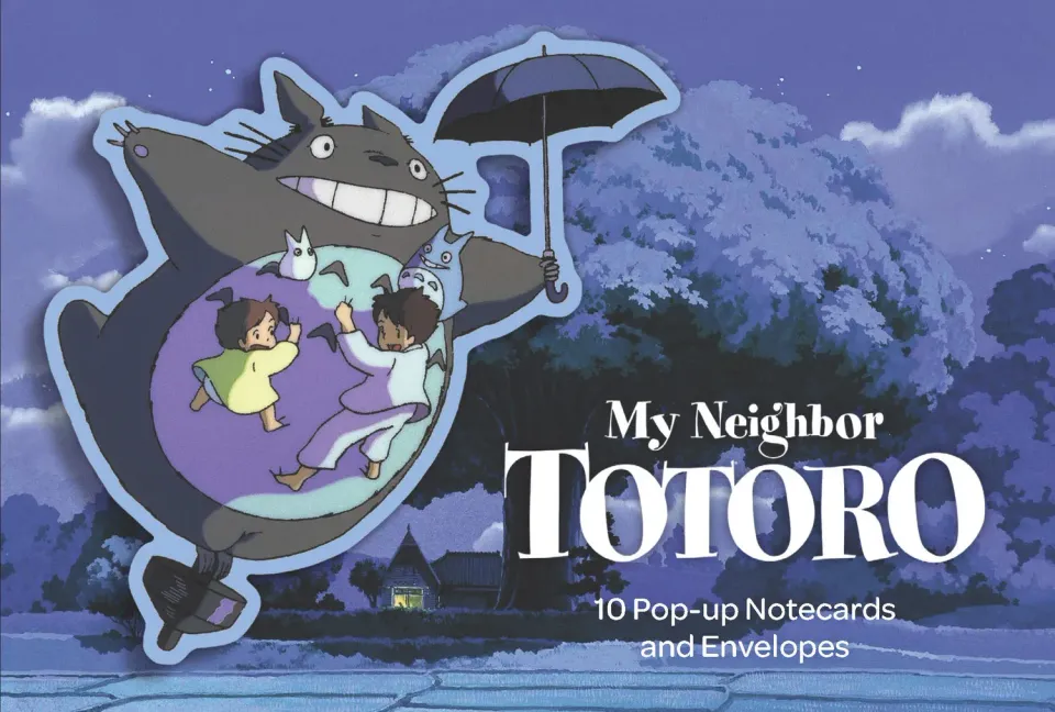 Studio Ghibli My Neighbor Totoro pop-up notatkort 3D