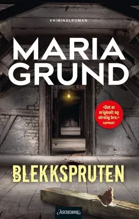 Bokia Blekkspruten innbundet bok pent brukt krim norsk