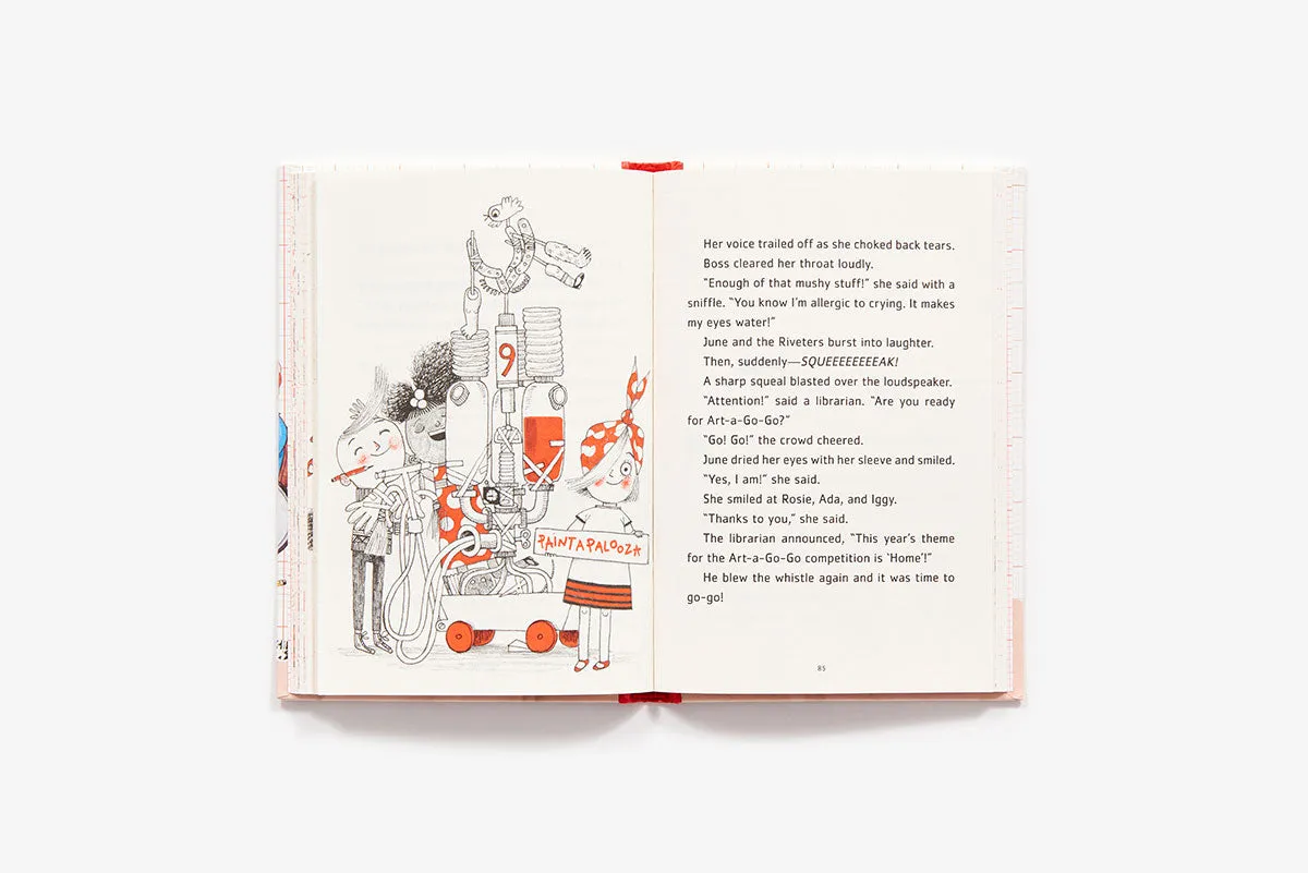 Amulet Rosie Revere and the Raucous Riveters barnebok innbundet 6-9