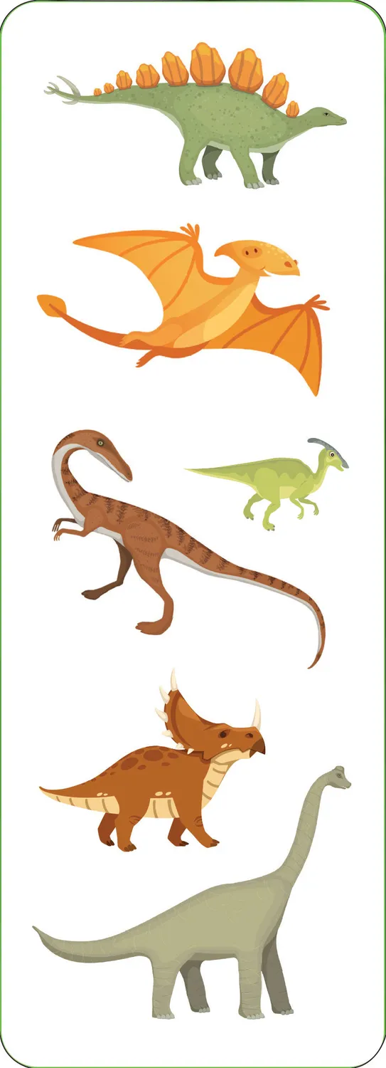 Peter Pauper Press Dinosaurs klistremerkesett 40 stk