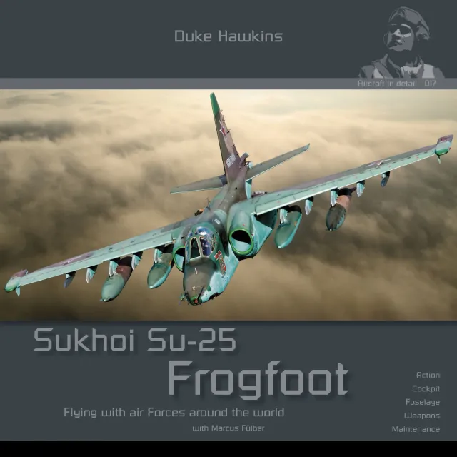 Duke Hawkins Sukhoi Su-25 Frogfoot bok pansret