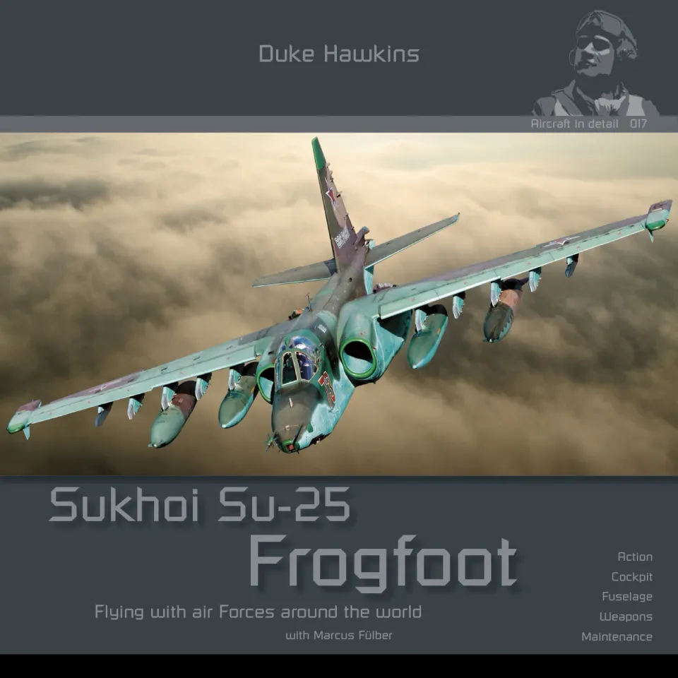 Duke Hawkins Sukhoi Su-25 Frogfoot bok pansret