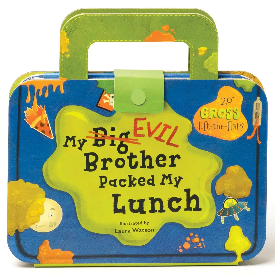 Abrams My Big Evil Brother Packed My Lunch klaffebok barn