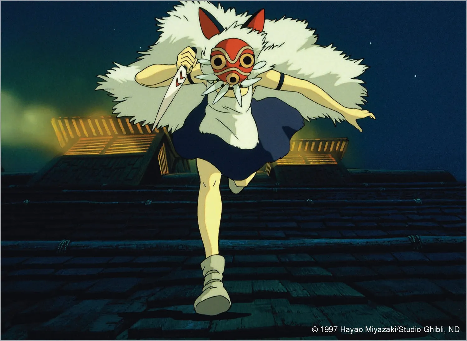 Abrams and Chronicle Princess Mononoke postkort 30 stk filmkunst