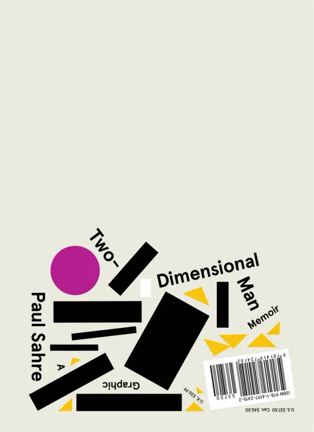 Abrams Two-Dimensional Man innbundet bok designmemoar