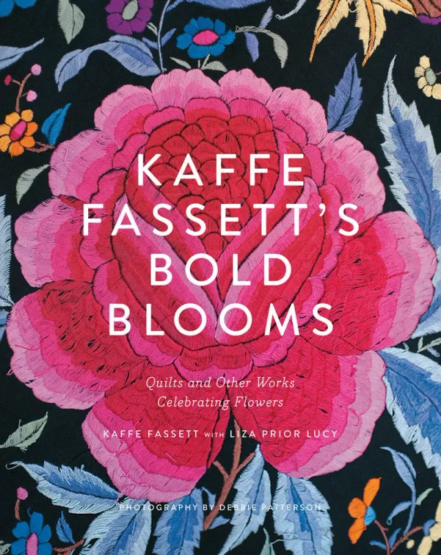 Abrams Kaffe Fassett Bold Blooms innbundet quiltbok