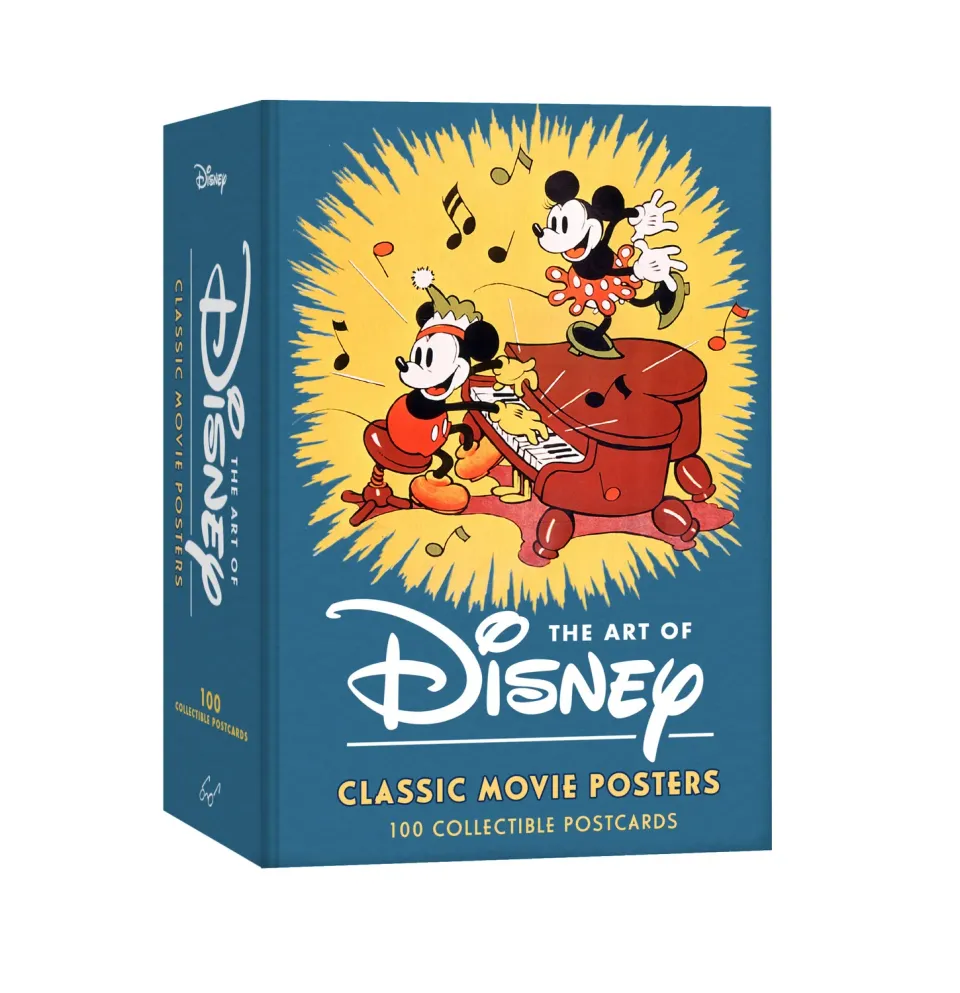 Abrams and Chronicle Disney Art of Disney postkortbok 100 stk
