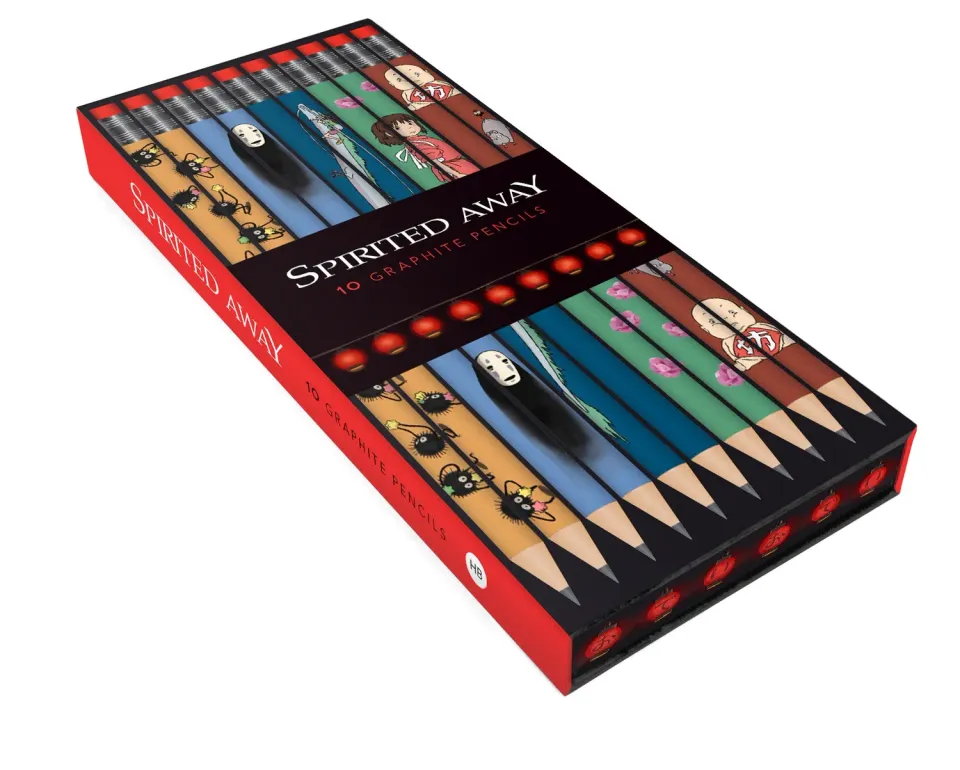 Studio Ghibli Spirited Away blyanter 10-pak HB anime