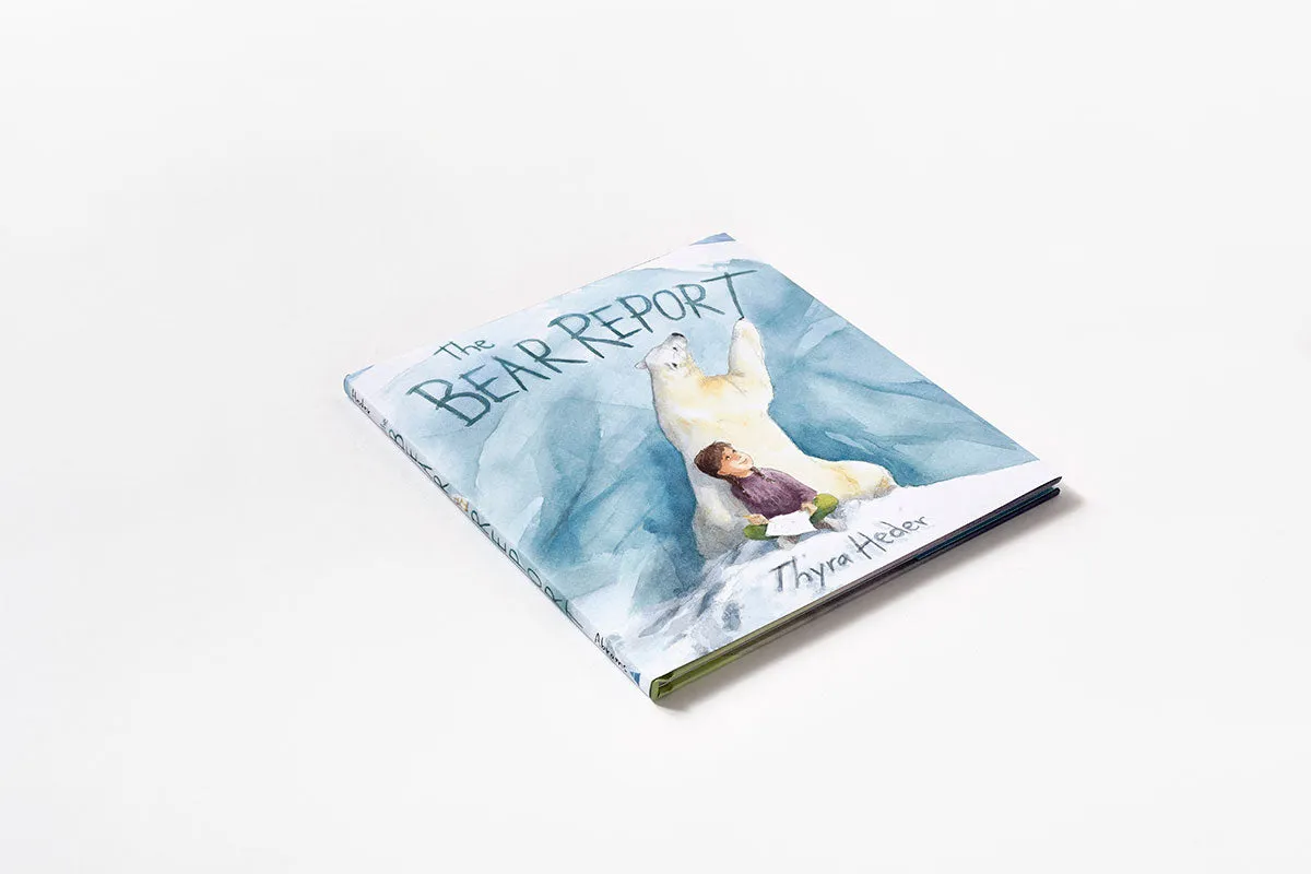 Abrams The Bear Report barnebok innbundet isbjørn