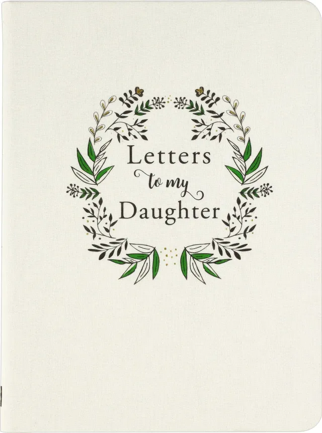 Peter Pauper Press Letters to My Daughter minnebok linjert