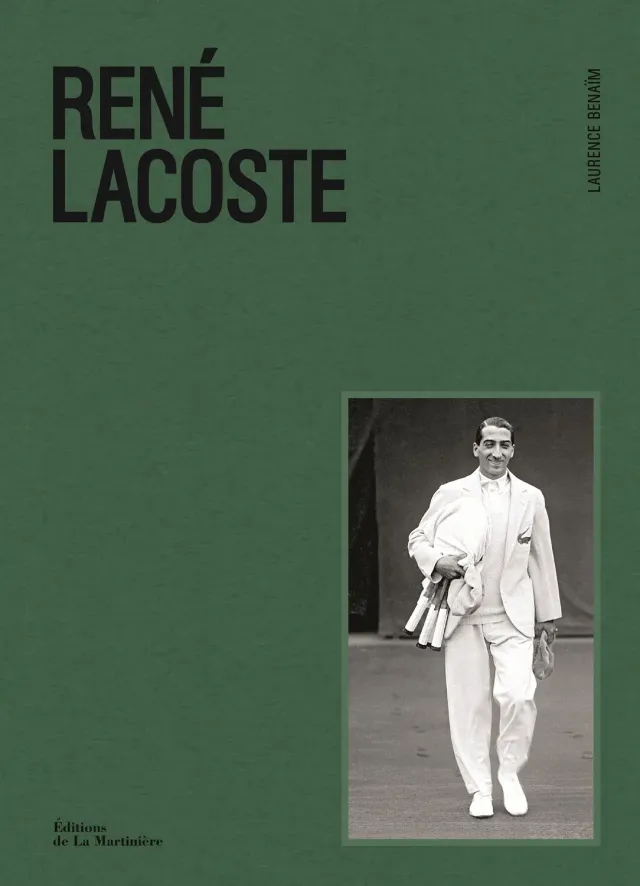 Abrams René Lacoste bok innbundet biografi