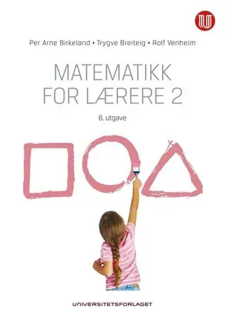 Bokia Matematikk for lærere 2 bok heftet pent brukt geometri