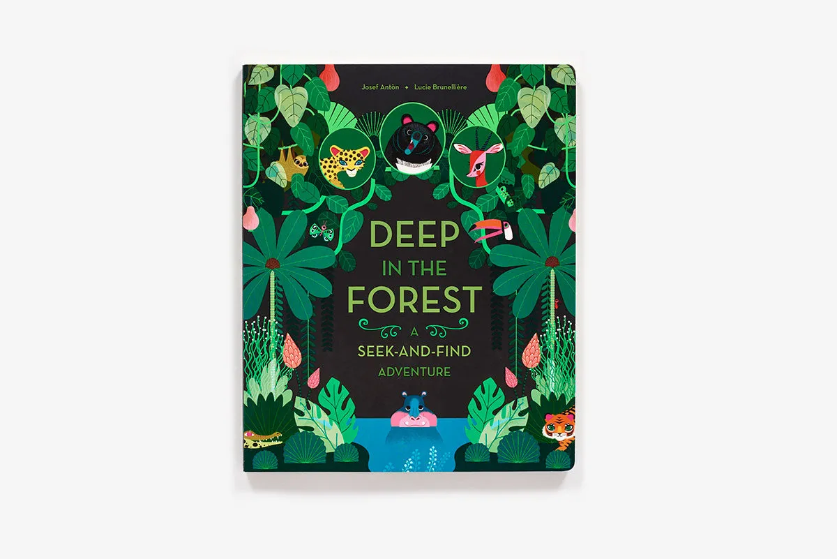 Deep in the Forest peke- og myldrebok board book