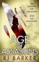 Rj Barker Age of Assassins bok pent brukt fantasy