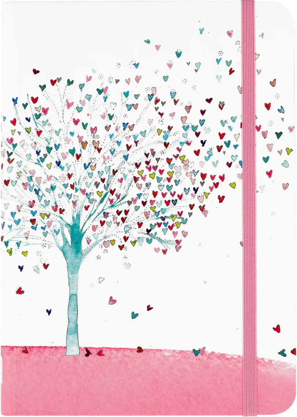Peter Pauper Press Tree of Hearts dagbok liten linjert