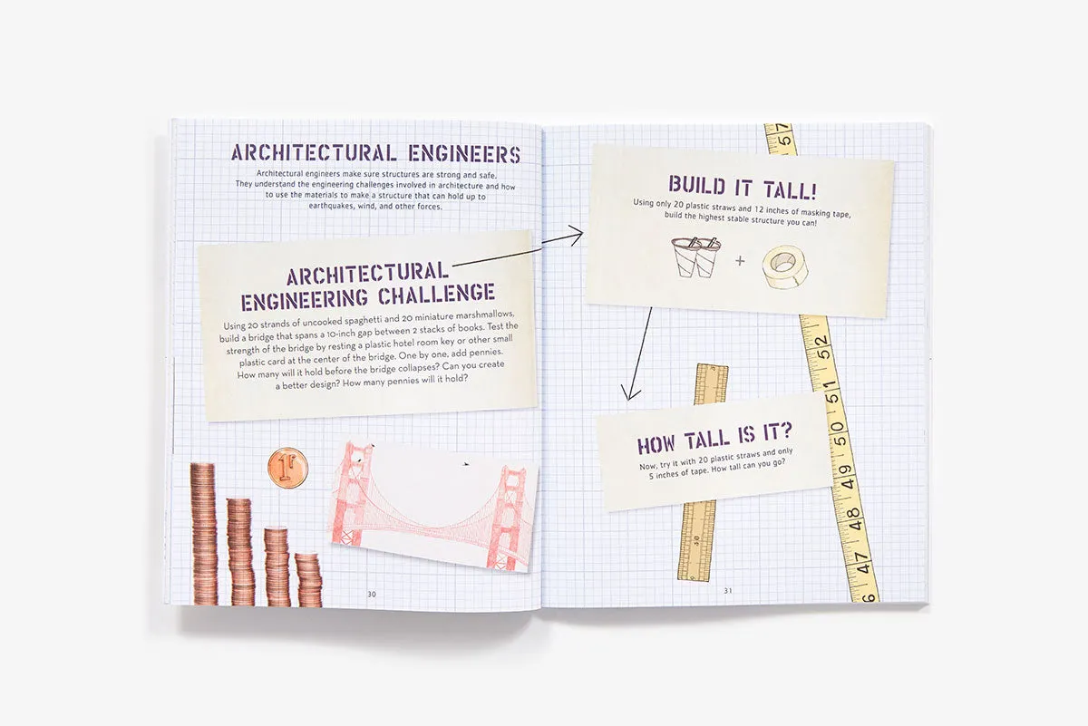 Abrams Iggy Peck Big Project Book pocketbok arkitekt STEM