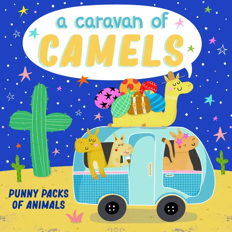 Familius A Caravan of Camels pappbok om dyreflokker