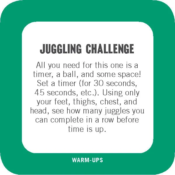 Abrams and Chronicle On-the-Go Amusements 50 Ways to Play Soccer spill