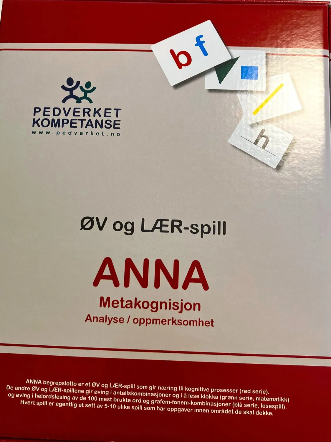 Hogrefe Grunnlaget Øv og Lær intervensjonsspill komplett 6 spill