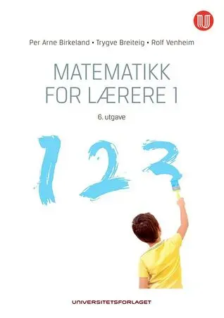 Bokia Matematikk for lærere 1 heftet pent brukt lærebok