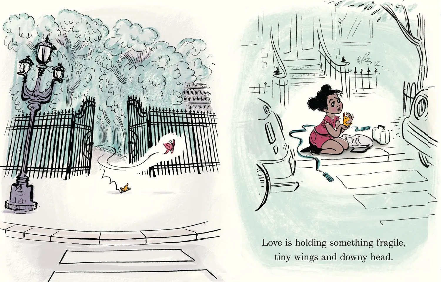 Abrams Chronicle Books Love Is pekebok board book småbarn