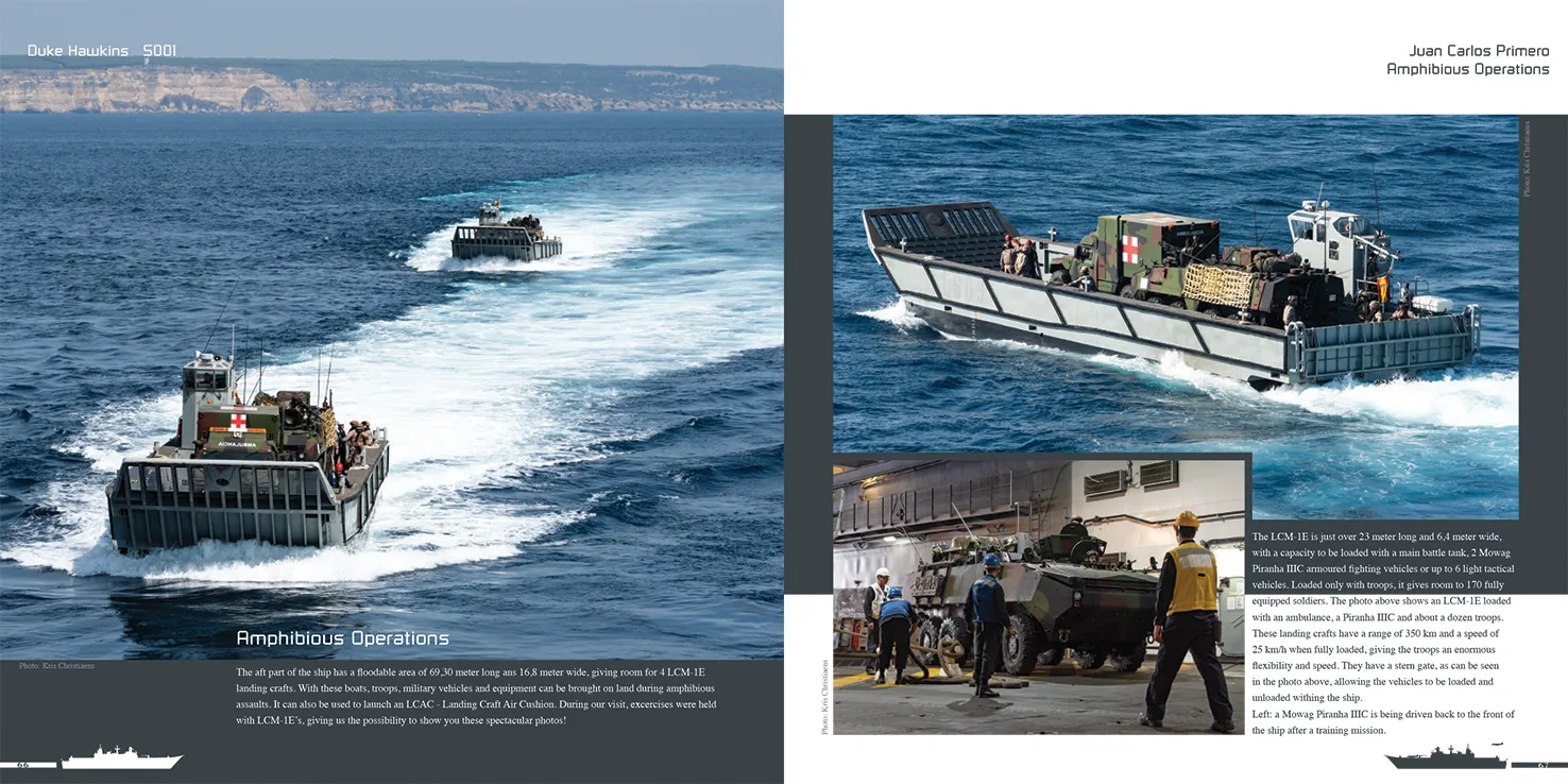 Duke Hawkins Aircraft Carrier Juan Carlos I bok hangarskip