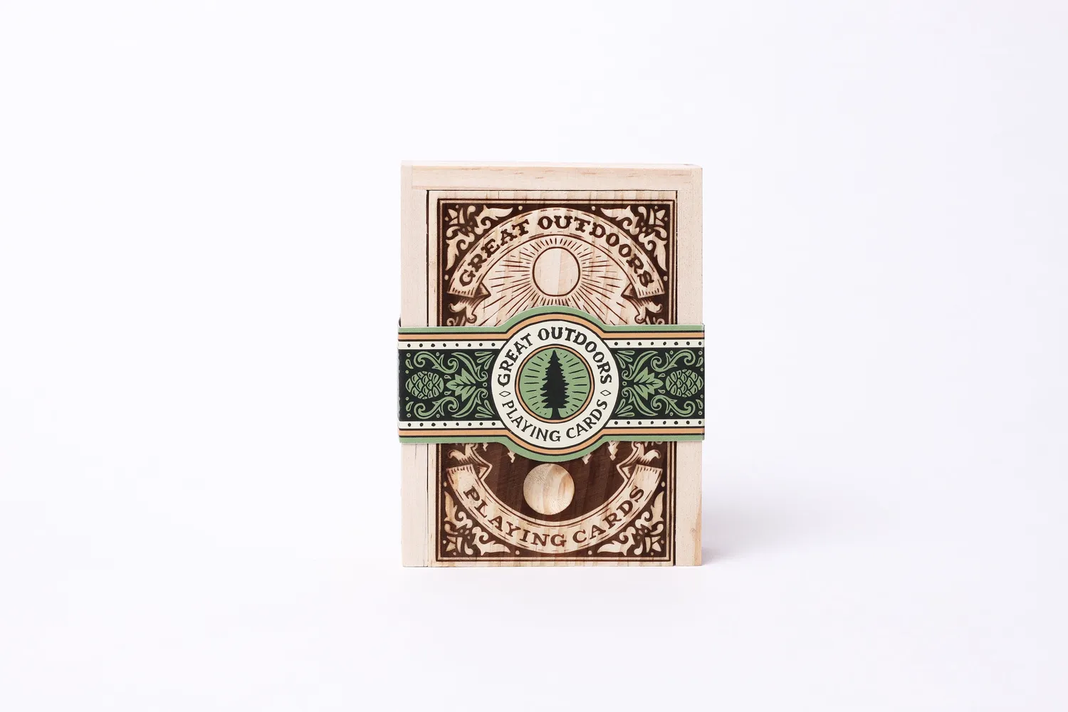 Great Outdoors Playing Cards spillekort treeske
