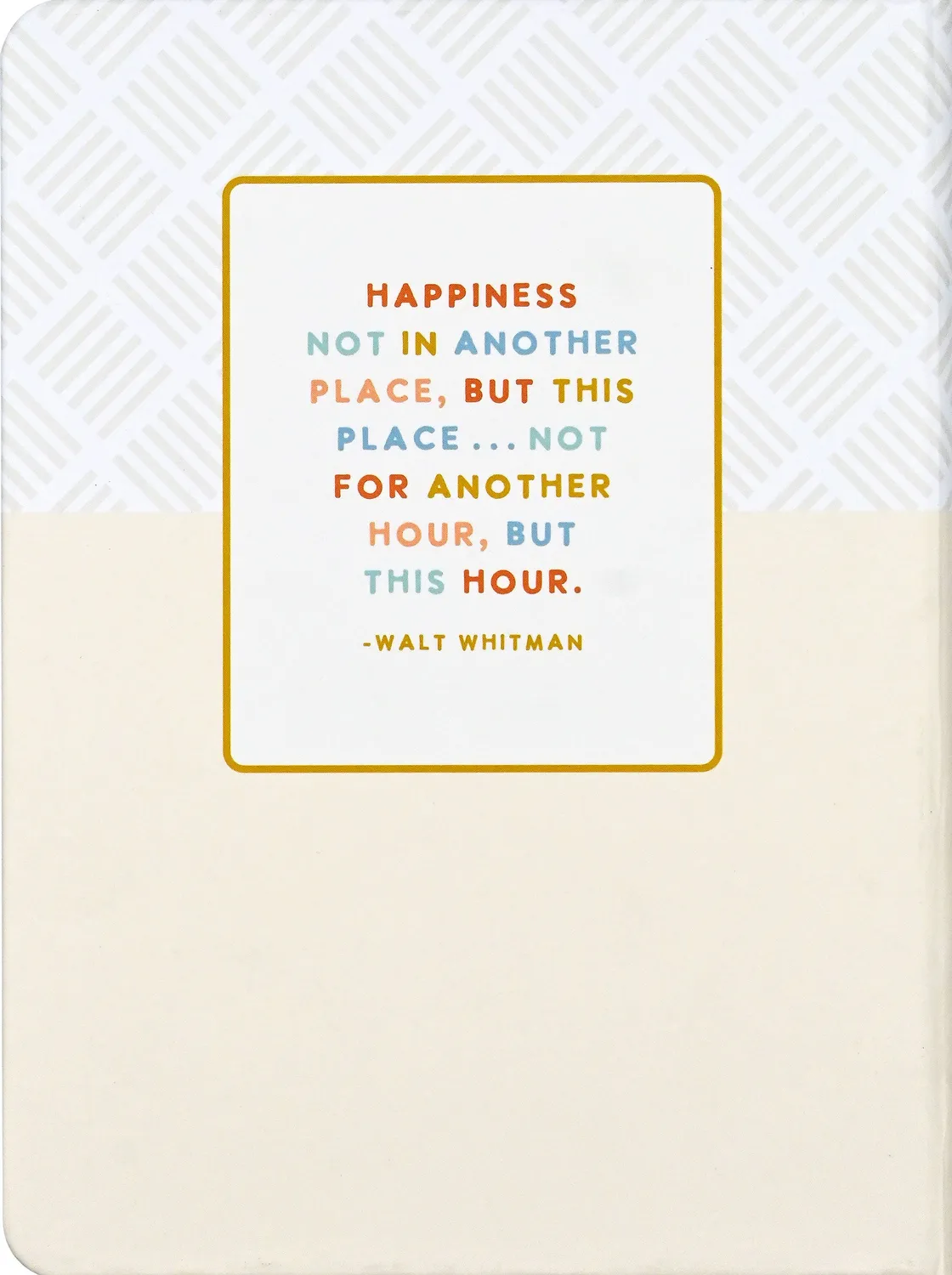 Peter Pauper Press Positive Thinking notatbok