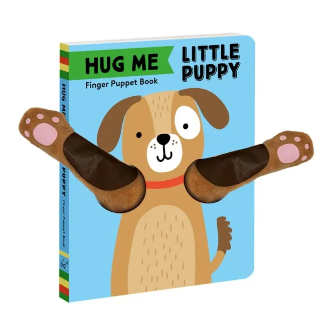 Abrams and Chronicle Hug Me Little Puppy fingerbok baby kos