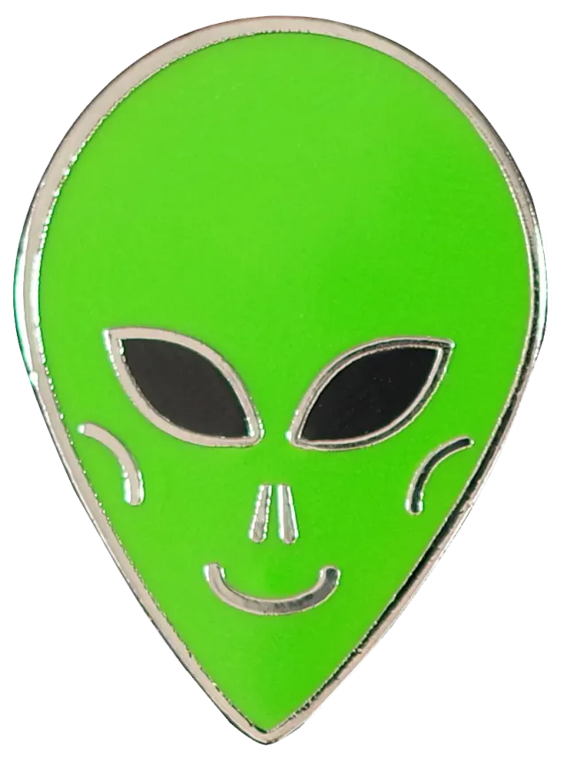 Peter Pauper Press Alien emaljenål hard emalje