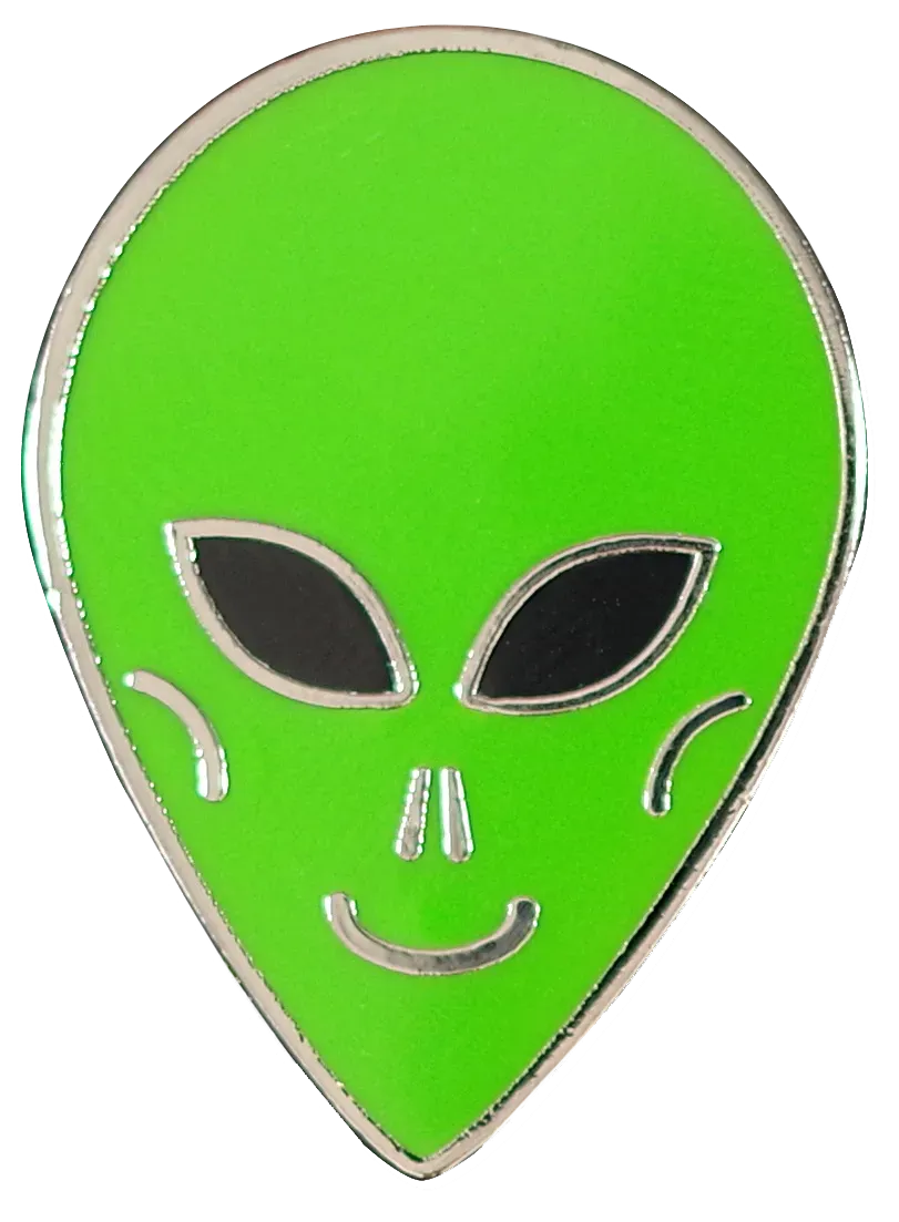 Peter Pauper Press Alien emaljenål hard emalje