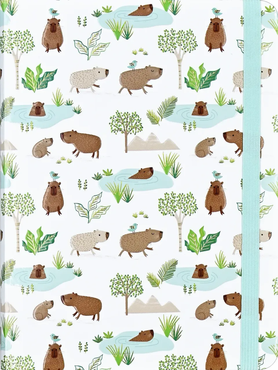 Peter Pauper Press Capybara Life Journal notatbok innbundet 160 sider